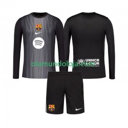 Camisola FC Barcelona Guarda-redes Criança Equipamento Terceiro 2025-2026 Manga Comprida